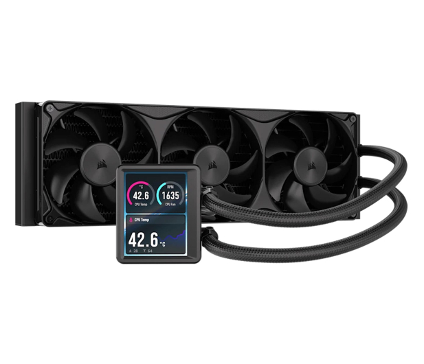 Corsair NAUTILUS II 360 RS LCD 3x120mm - 1603099 - zdjęcie